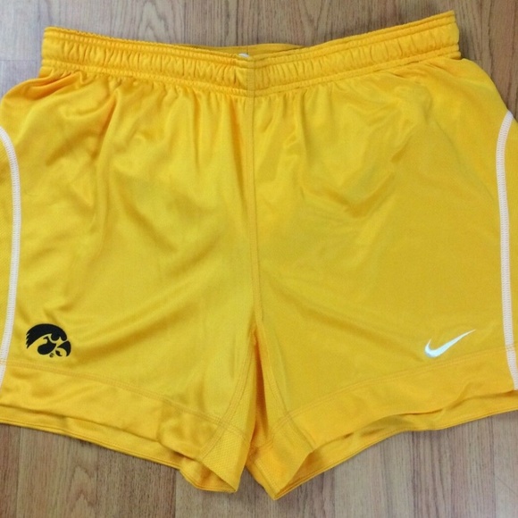 yellow nike soccer shorts